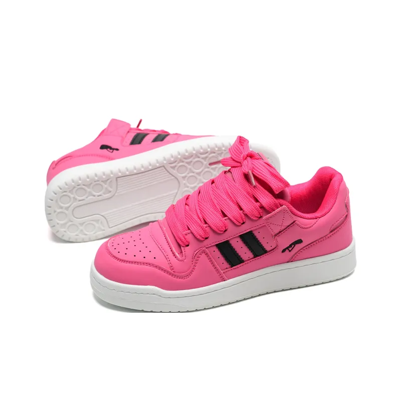ABCIO Abrasion Resistant Height Increasing Low Top Skateboard Shoes Women's-20