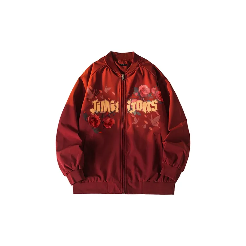 JIMI&JONS Windproof And Waterproof Baseball Collar Pilot Jackets & Coats Unisex-5