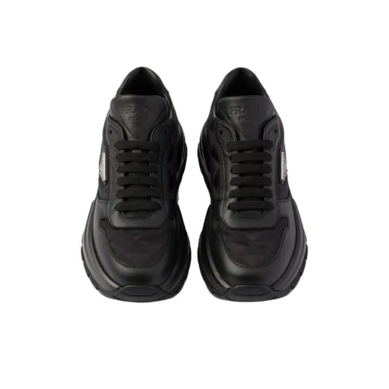 PRADA PRAX 1 Low Top Casual Shoes Women's Black-5