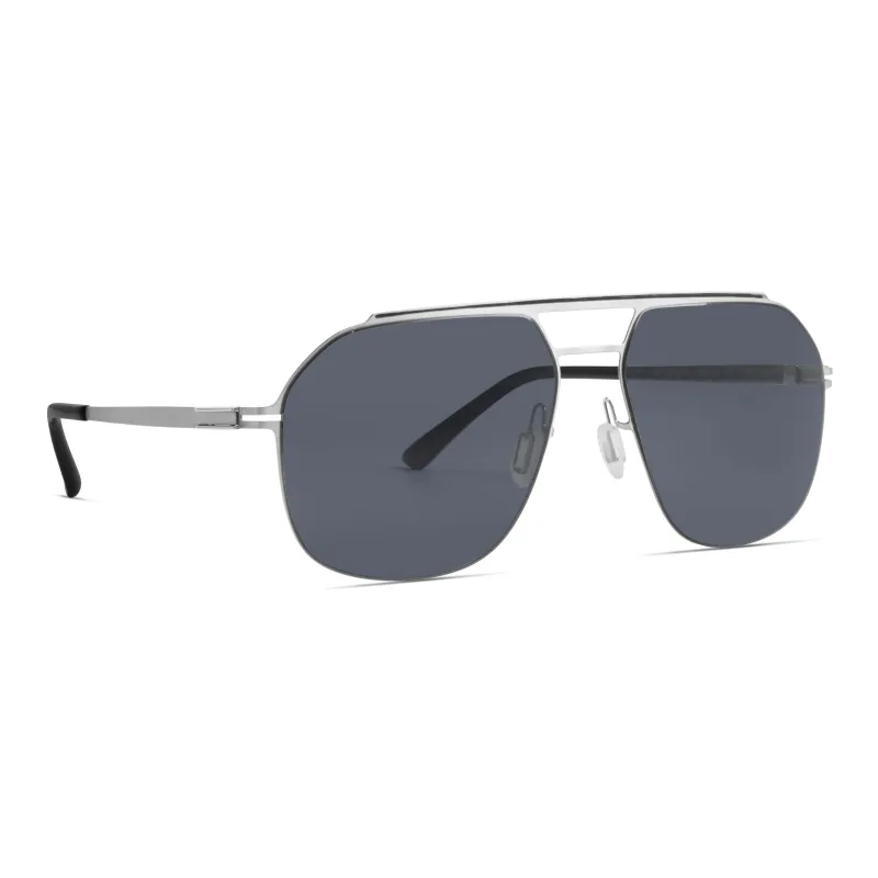 Mita Stainless Steel Round Sunglasses Unisex-7