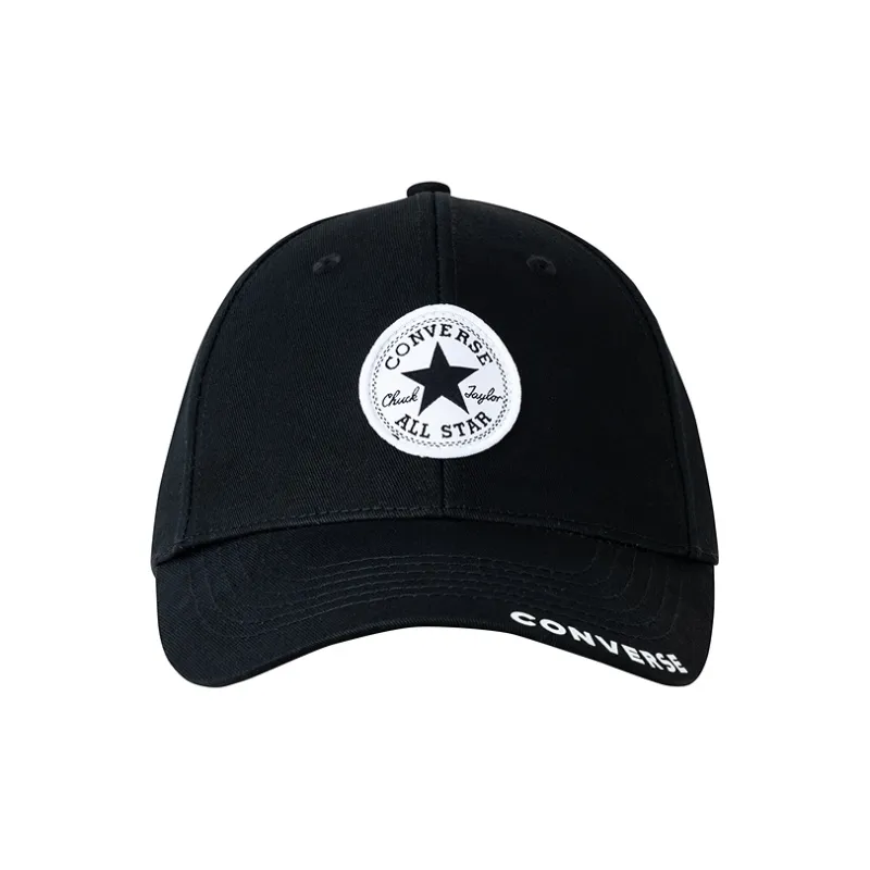 Converse Cotton Hats & Caps Baseball Cap Unisex Jet Black-1