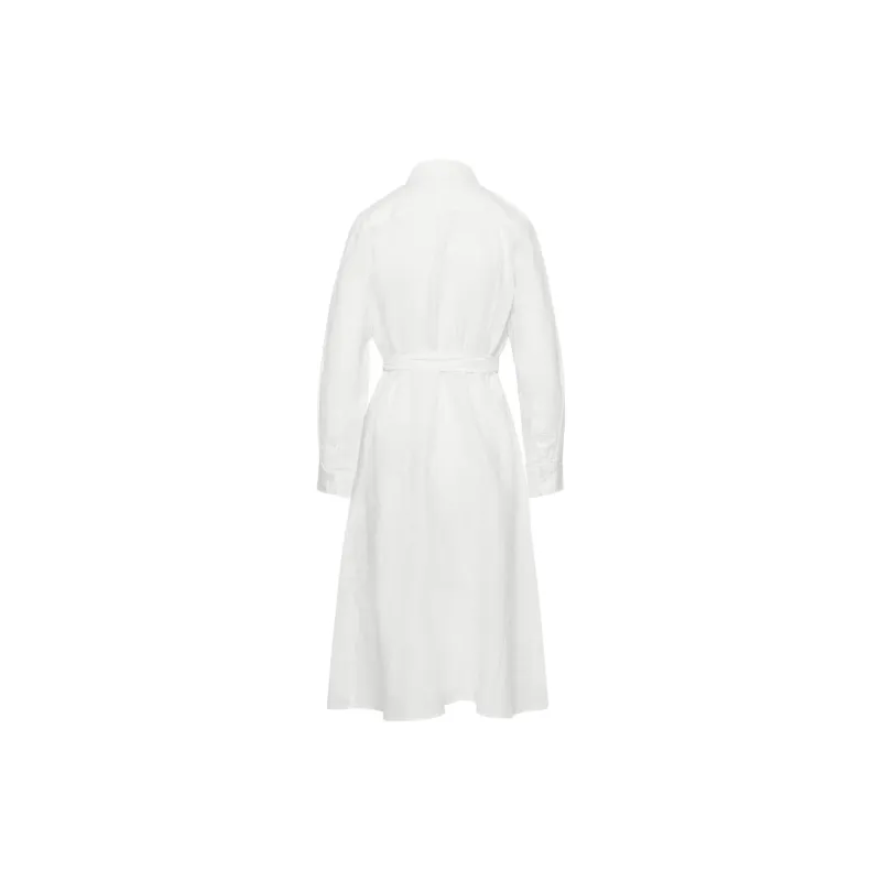 ARITZIA Wilfred Finlay Linen Dress Long-Sleeved Dresses Women's White/White-1