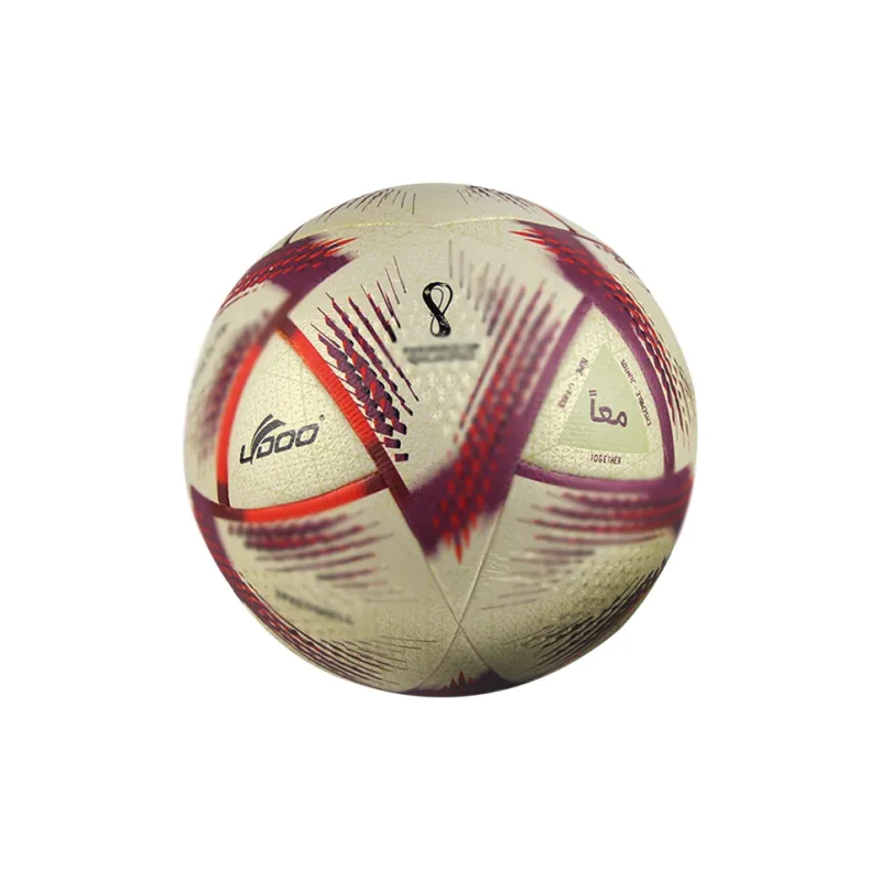 Ledo Size 5 Soccer PU Machine Stitched Soccer Ball Unisex-6