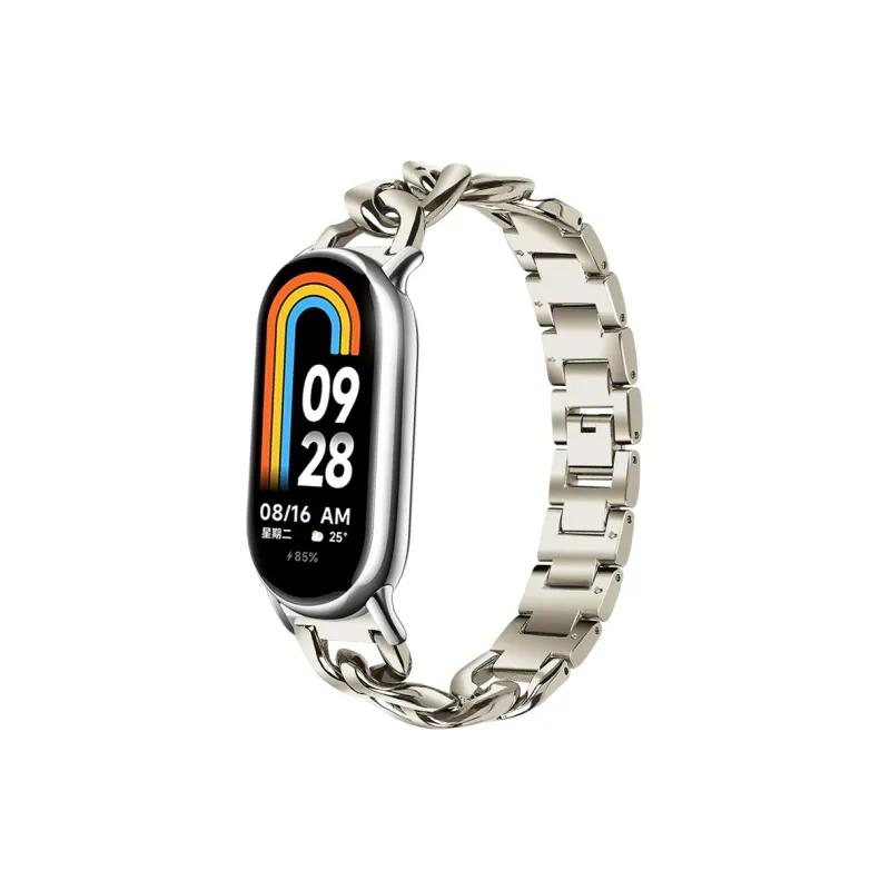 Yu Qing Xiaomi Compatibility Watch Band 175mm Stainless Steel Material-0