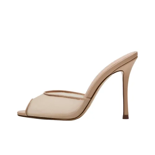 STEVE MADDEN Slip-Resistant Slide Slippers Women's Beige