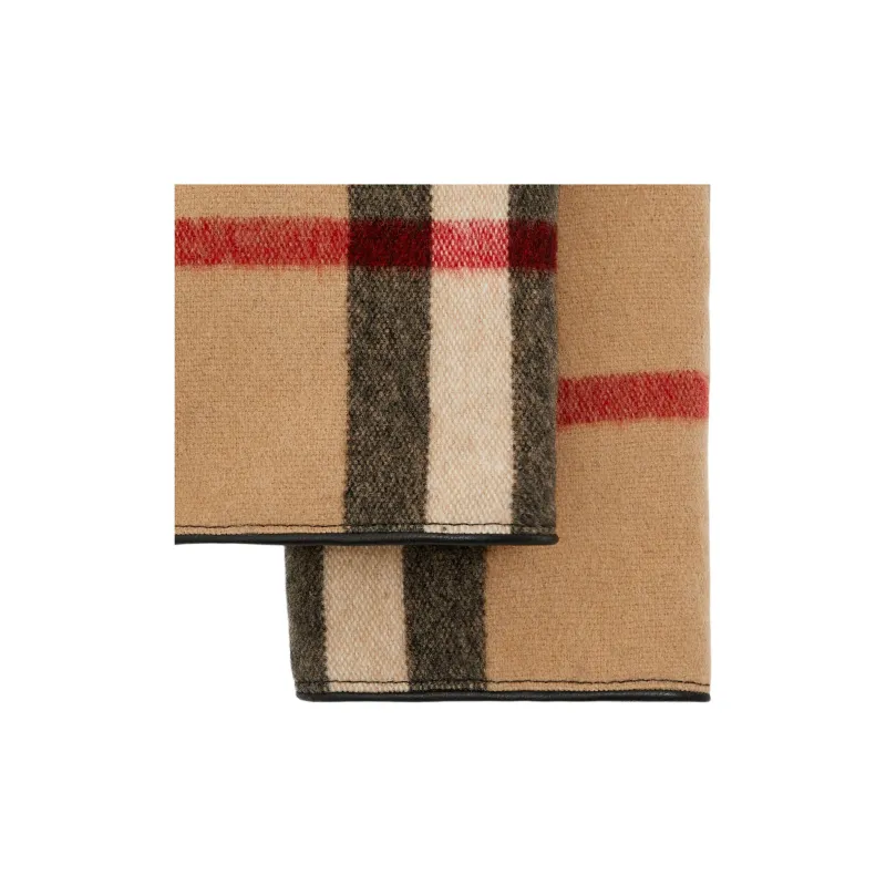 Burberry Wool Gloves Men's Multicolor-2
