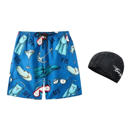 Youyou Swimming Sets Polyester Hot Spring, Seaside, Beach Men's