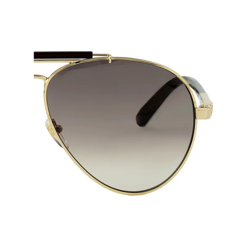 GUCCI Eyewear Pilot Frame Sunglasses-3