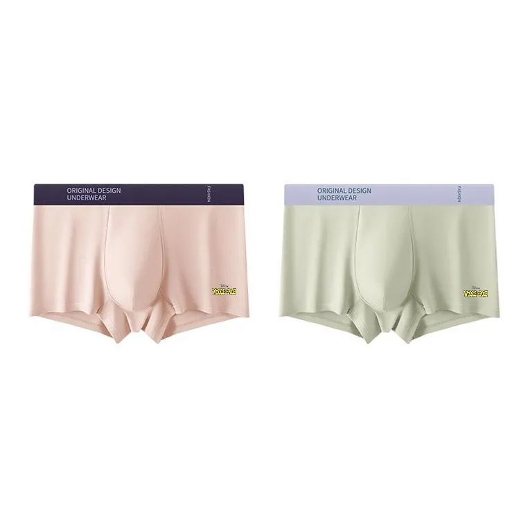 Disney 50S Combed Cotton 100% Cotton Underpants Men's 2 Pack Independent Packaging-0