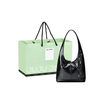 Juju Jimmy PU Shoulder Bag Regular Women's Black/Silver