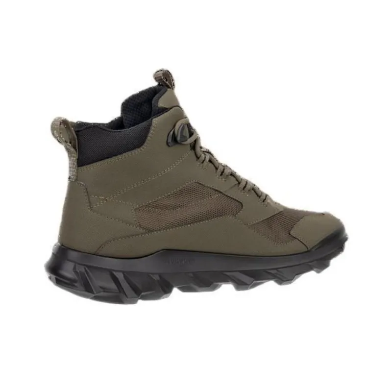 Ecco Anti-Slip Wear-Resistant Mid-Top Casual Shoes Men's Green-3