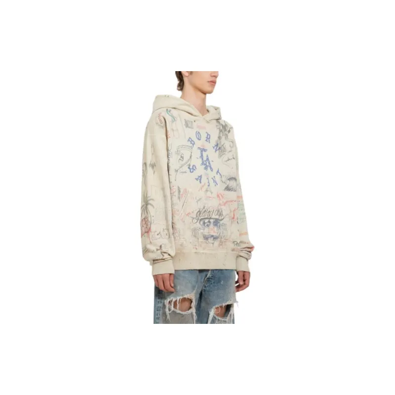 SAINT Mxxxxxx La Cotton Hoodie-2