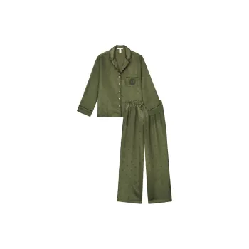 Victoria's Secret THE MIX Pajama Set Women's Army Green