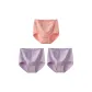 F Set-High-Rise Pastoral Style-Pink+Purple+Purple (3 Pack)