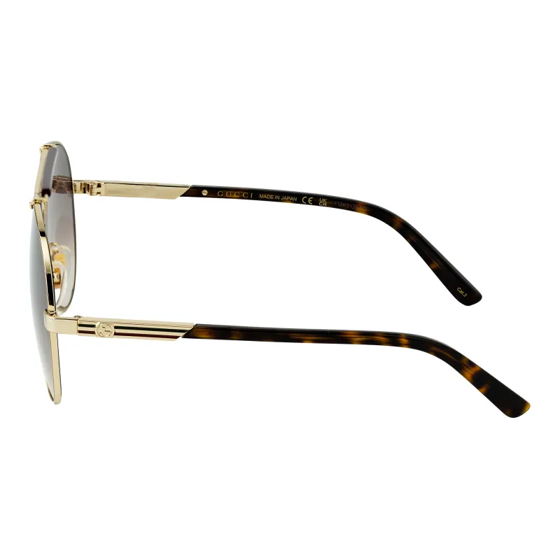 GUCCI Eyewear Pilot Frame Sunglasses-2