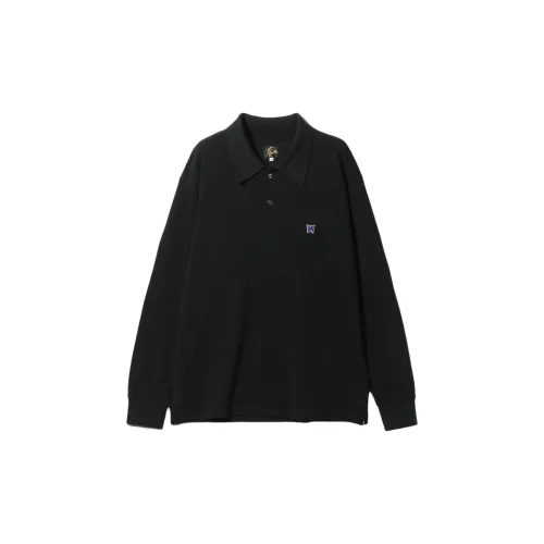 Needles Polo Shirts Unisex Black