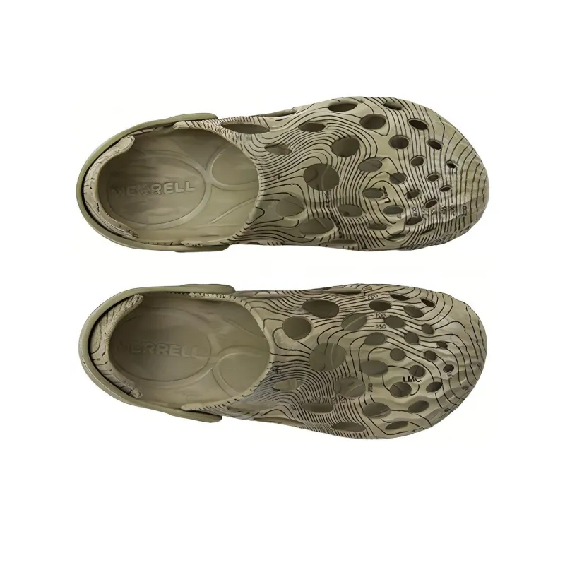 MERRELL Hydro Moc Slip Resistant River Trekking Shoes Men's Olive Green-2