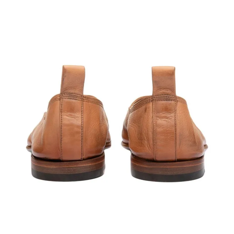 Silvano Sassetti Casual Single Shoes Women's Brown-4