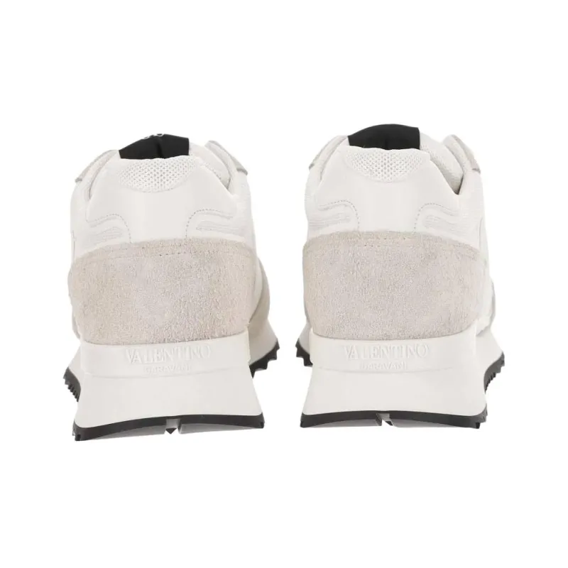 Valentino Low Top Casual Shoes Men's White-4