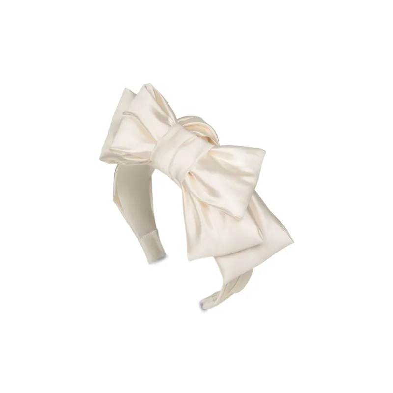 Jennifer Behr Karmen Bow Silk Headband-0