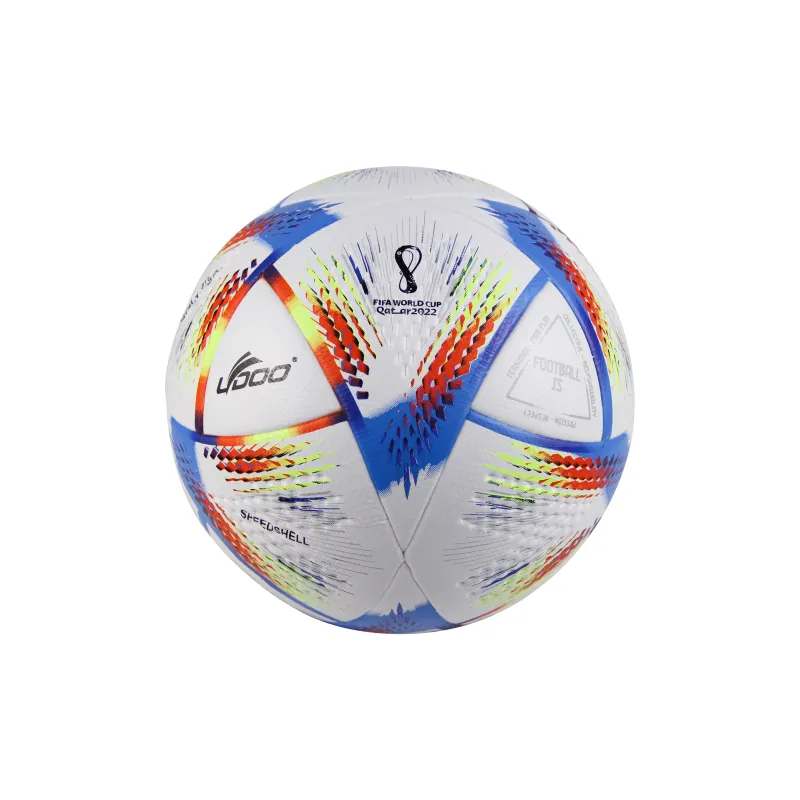 Ledo Size 5 Soccer PU Machine Stitched Soccer Ball Unisex-3