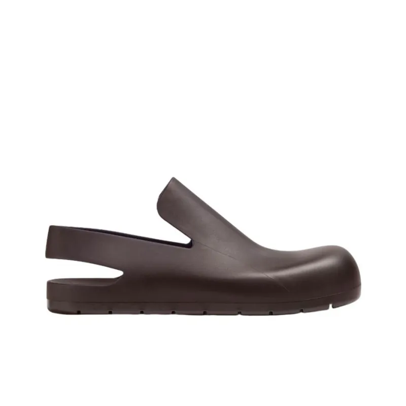 Bottega Veneta Rubber Slingback Puddle Shoe Fondant-1