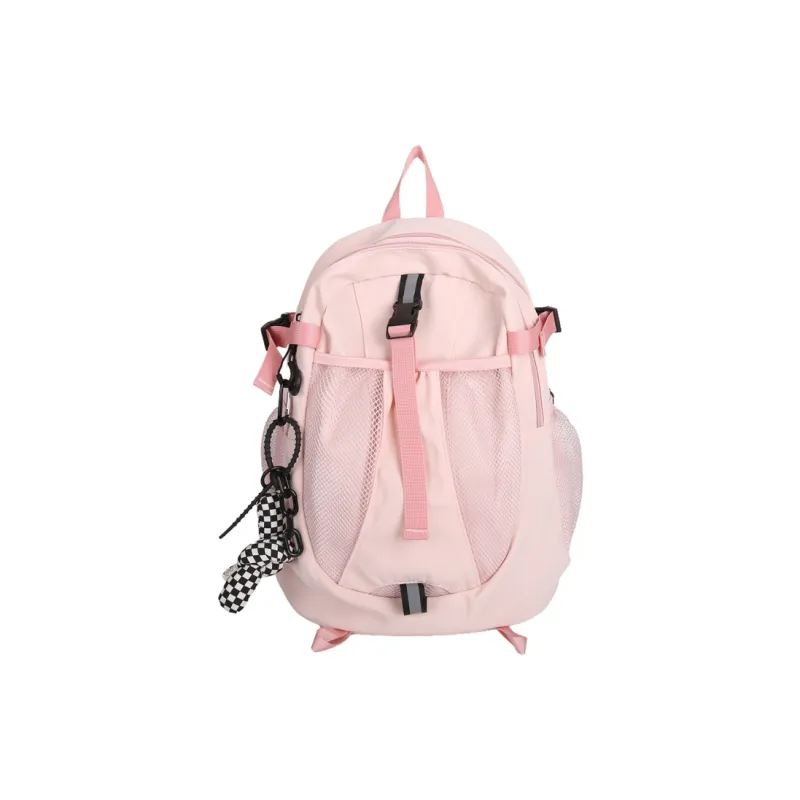 Venerable Brahma Nylon Backpack Women's White/Gray/Black/Pink-12