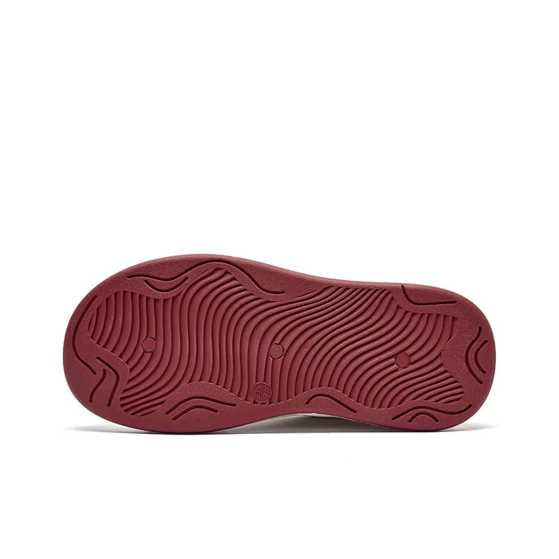 Warrior Anti-Slip And Wear-Resistant Breathable Low-Top Skateboard Shoes Women's Rogue Red-4