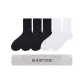 5 Pack[Crew Black 3-Crew White 2][Footback Mesh]