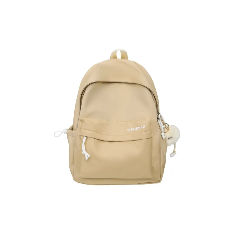 Venerable Brahma Nylon Backpack Women's White/Black/Khaki/Blue/Pink-2