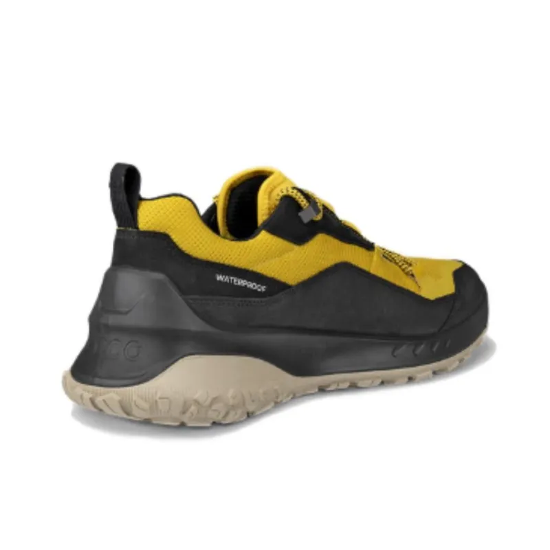Ecco Casual Shoes Men's Black/Olive Oil Color-2