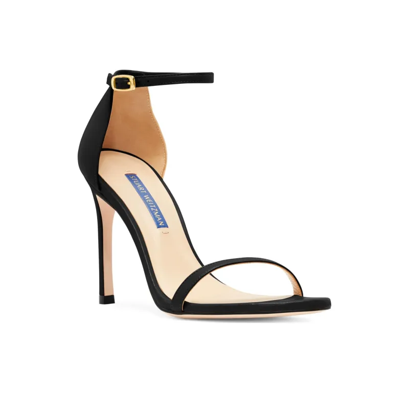 Stuart Weitzman/SW Nudistsong One Strap Sandals 10.5cm Women's Black-2
