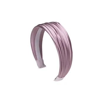 Jennifer Behr Natasha Headband In Silk Satin