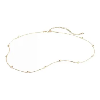 CHANEL [24B New Arrival]Solid Color Chain Design Metal Waist Chains Women's Gold