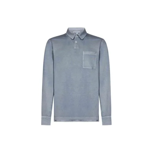 JAMES PERSE Polo Shirts Men Gray