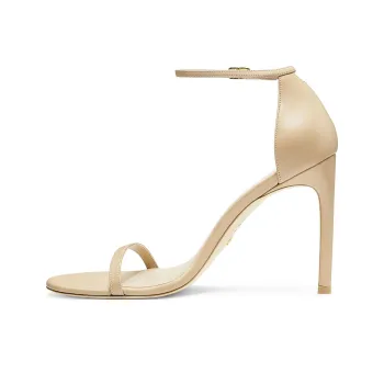 Stuart Weitzman/SW Nudistsong Strap Sandals 10.5cm Women's Beige