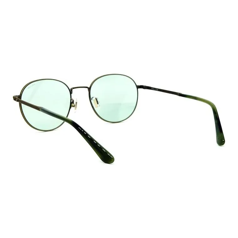Police Titanium Oval Sunglasses Unisex Gold-3