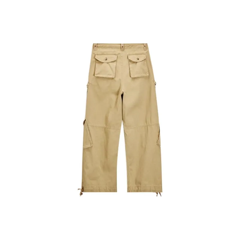 Ed Hardy FW24 Cargo Pants Women's Camel-1