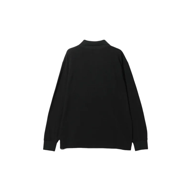 Needles Butterfly Detailed Long Sleeved Polo Shirt-1