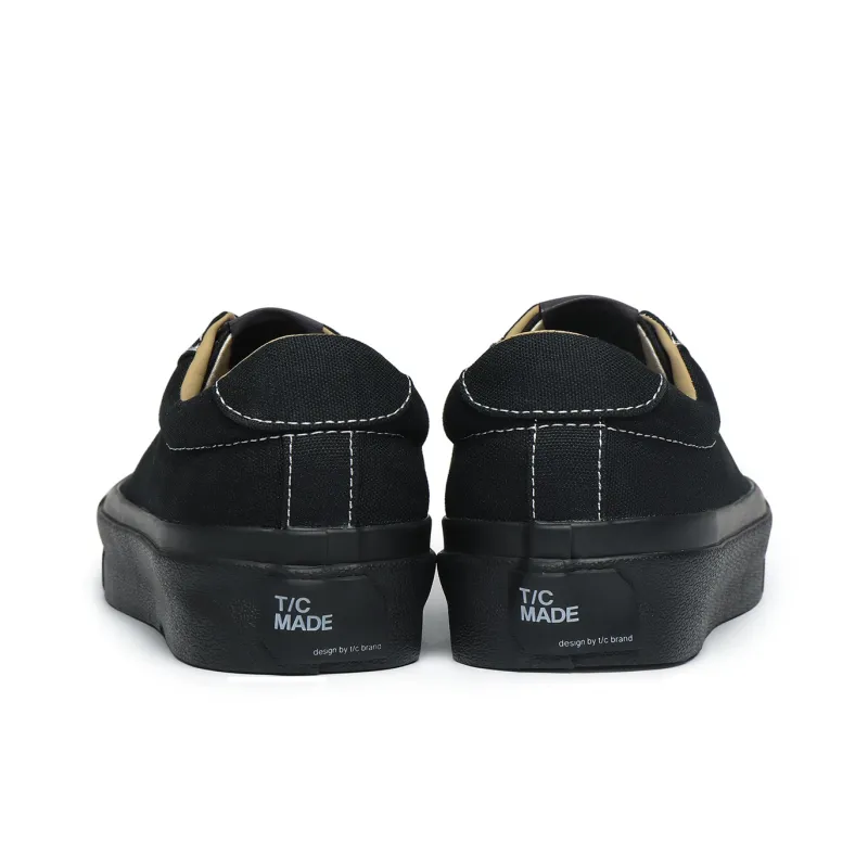 TC Tcmade001b Low-Top Canvas Shoes Unisex Black-4