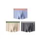 F Set-Color Block Letter Waistband-Beige Yellow+Light Blue+Dark Gray (3 Pack)