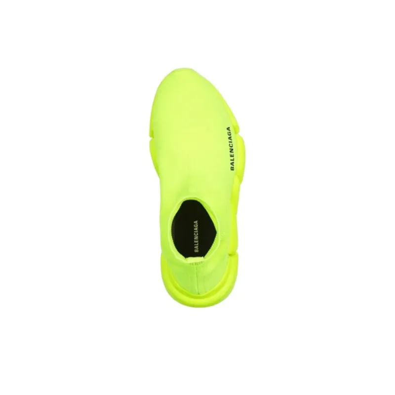 Balenciaga Speed 2 Trainer Knit 'Fluo Yellow'-3