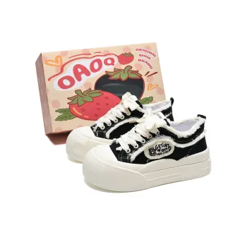 OAOQ Height Enhancing Wear Resistant Lightweight Breathable Low Top Casual Shoes Women's