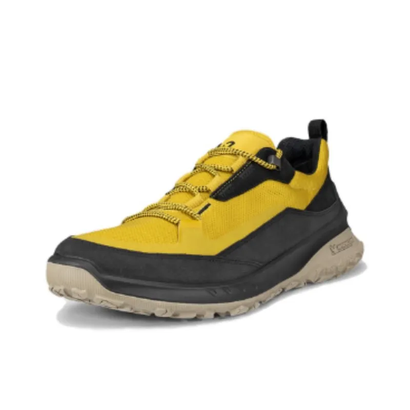 Ecco Casual Shoes Men's Black/Olive Oil Color-1