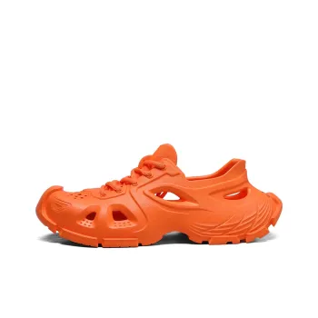 G.N.SHIJIA Clogs Unisex Orange Red