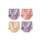 B Set-High-Rise Pastoral Style-Pink+Apricot+Purple+Purple (4 Pack)
