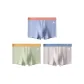 C Set-Color Block Letter Waistband-Light Gray+Light Blue+Light Green (3 Pack)