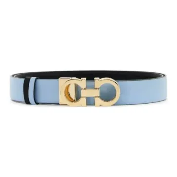 Ferragamo Gancini Reversible Leather Belt