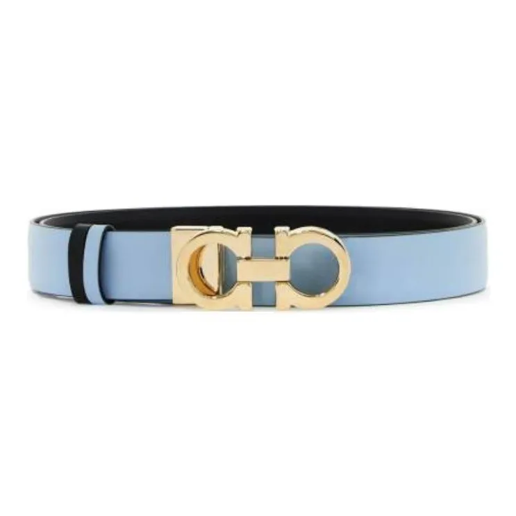 Ferragamo Gancini Reversible Leather Belt-0