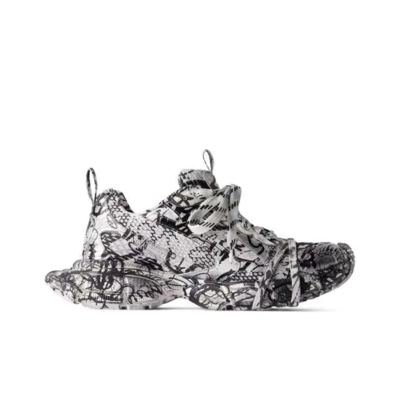 Balenciaga 3XL Extreme White Black Graffiti-1